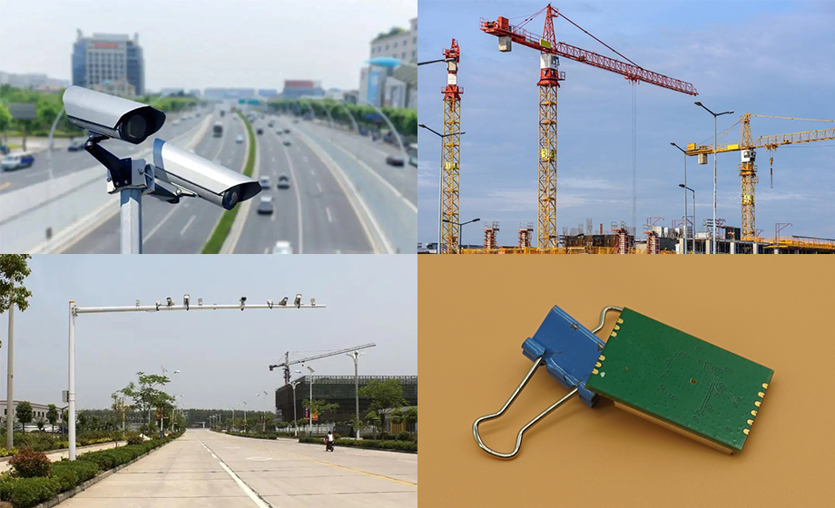 15km LR-WIFI module wireless transmission on highway/road/large construction site