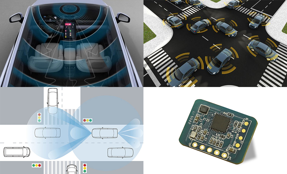 Millimeter wave radar detection module interior radar induction technology