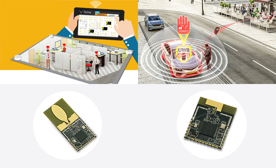 UWB development board - high precision positioning tool