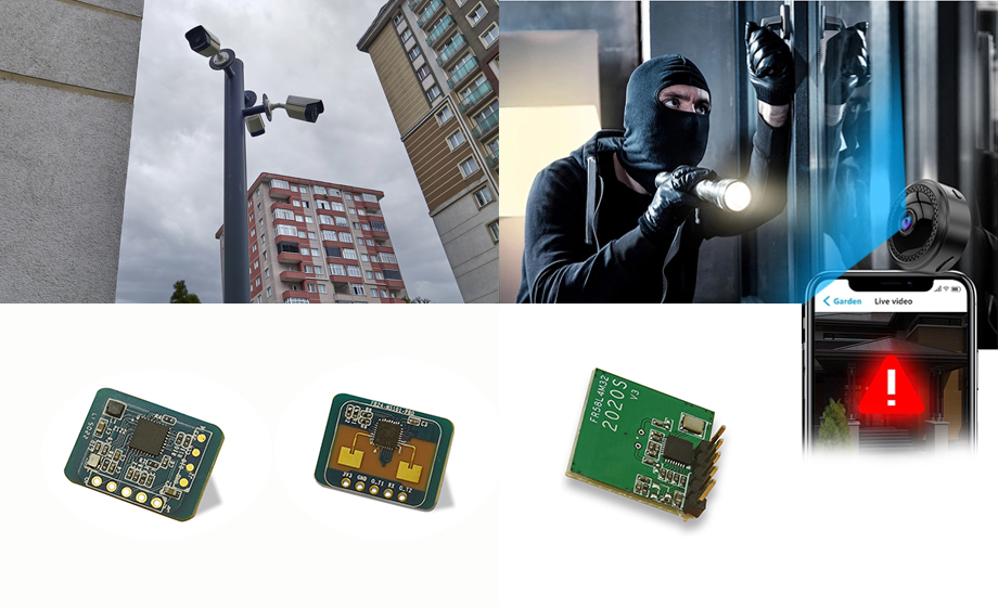 Intelligent security radar sensor switch module makes security easier